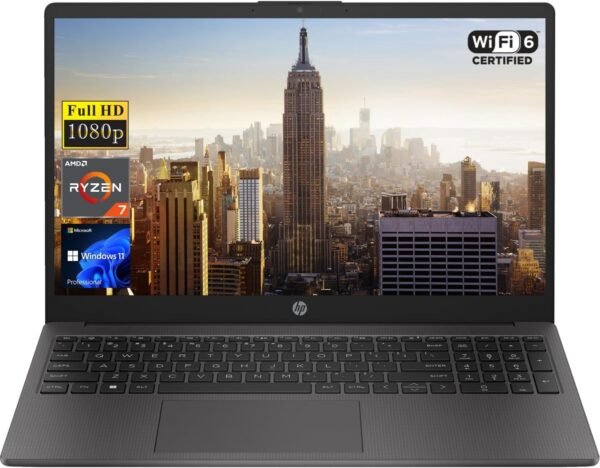 HP 255 G10 15.6" FHD Business Laptop, AMD Ryzen 7 7730U