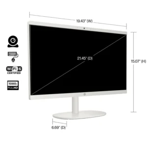 HP Premium 21.5" All-in-One Computer, 21.5" FHD Display, Intel Celeron J4025